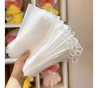 20 pack 5.5"x9" frosted pull tab bags with Ring, jewelry storage bags, zipper bag, multifunctional portable, for waterproof, travel supplies Underpants, Ties, Waterproof for Packaging, Shipping