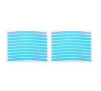 20 Pack Adhesive Reflector Strip Nighttime Stickers Reflective Stickers for Motorcycle Clothing and Vehicle Bicycle