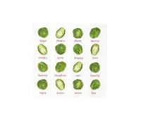 20 Pack Christmas Paper Napkins Sprouts
