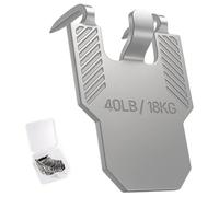 20 Pack Claw Picture Hangers for Plasterboard Walls, Wall Hanging Hooks for Photo Frames, Mirrors & Artwork, No Nails Required, Drywall Picture Hanging Claw, Duty Hooks Hold Up to 40lb