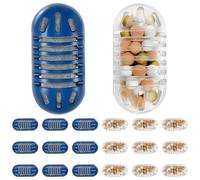 20-Pack Demineralization Cartridge for Humidifier Compatible with Most Humidifiers Replacement for Ultrasonic Humidifier Tank Cleaner Fish | Prevents Hard Water Build-Up | Eliminate White Dust