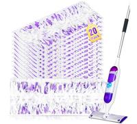 20 Pack Disposable Mopping Pad Refills for Swiffer PowerMop Multi-Surface Mop Kit, Multi-Surface Mop Pad Refill for Swiffer Power Mop for Cleaning Floors
