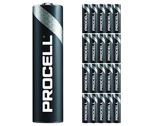 20 Pack - Duracell Procell AAA Batteries | 1.5V Industrial Power Alkaline Battery | Home or Office Use | Car Air Freshener Promo Pack | Reliable Long Lasting Power