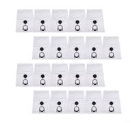 20 Pack Dust Bags Vacuum Cleaner Replacement Bags for Household and Workshop Cleaning for Bosch GAS 35 L SFC+ 35 M AFC
