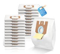 20 Pack Dust-proof Bag for Miele Classic C1 / Complete C2 / Complete C3 / S400i / S600 / S800 / S2000 / S5000 / S8000 Series Cylinder Vacuum Cleaner, Large Capacity Replacement Vacuum Bag