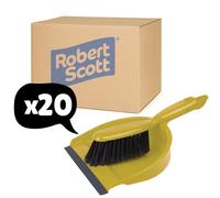 Soft Yellow Dustpan & Brush (Each)