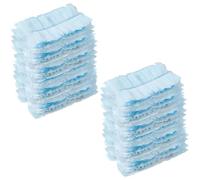 20-Pack Electrostatic Duster Refills - Fluffy Dust Magnet Heads， for Multi-Surface Cleaning (Lint-Free & Scratch-Safe)