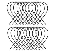 20 Pack F016800431 Trimmer Line For Bosch AFS 23-37 Brush Cutter | 37cm x 3.5mm Replacement String Trimmer Line, Cutting Wire Strips For Bosch AFS 23 To 37 Grass And Brush Cutter
