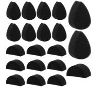 20 Pack Face Paint Sponges Black Petals Painting Sponge Makeup Faces Sponge High Density Soft Face Painting Supplies Professional Body Paint Kit for Art Work Adult Paints Crafts Halloween