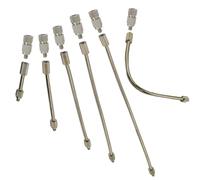 20 Pack Flexible isting Syste Nozzles and Extension Rod 3/16'', 10/24 UNC ist Nozzle Extension Pole, Atoization Sprayer Nozzle Extensions isting Extended Pole(Size:Pole 10c,)