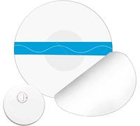 20 Pack Freestyle Libre 3 Sensor Covers, LiangMai Freestyle Libre Adhesive Patches, Waterproof, Self-Adhesive & Transparent Without Glue in The Center 14 Days Long Stay CGM Overpatch Protection