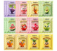 20 Pack Fruit Face Mask Set for Girls & Teens, Hydrating Sheet Facial Mask with Natural Fruit Extracts, Gentle for Sensitive Skin, Skincare Gift Set for Spa Party & Daily Care, Spa Kit