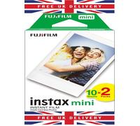 20-Pack FUJIFILM Instax Mini Film for Mini 11, 9, 8, 7s, 90, 50, 40 Cameras