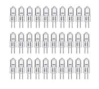20 Pack G4 Halogen Bulb 12V 20W 300LM Bi-Pin Base for Cabinet Lights