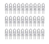 20 Pack G4 Halogen Bulb 12V 20W 300LM Bi-Pin Base for Cabinet Lights