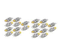 20 Pack G4 LED Bulbs 12V DC Dimmable 1.5W 360 Beam Angle Replace 15W Halogen Bulb (WA - MXBC)