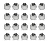 20 Pack Hearing Aid Domes 7mm, Semi-Open Vented Hearing Aid Buds, Soft Silicone Skin-Friendly Replacement Tips, Washable Hearing Aid Accessories, Earplug Dome, Compatible with SDS 4.0 Receivers
