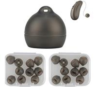 20 Pack Hearing Aid Domes for Phonak -9mm Silicone Earbud Tips Washable, Anti-Static Earbud Tips Open-Type Domes for Marvel and Paradise RIC Hearing Aids (Phonak Vented 4.0 M)