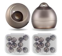 20 Pack Hearing Aid Domes for Phonak, Silicone Earbud Tips Replacement Sound Amplifier Ear Pieces Hearing Aid Accessories Washable Anti Static Open Type Domes for Seniors (Phonak Vented 4.0 M)