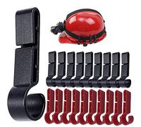 20 Pack Helmet Clips for Headlamp, Hard Hat Accessories, Headlamp Hook, Hard Hat Light Clips, Easily Mount Headlamp on Narrow-Edged Helmet