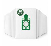 20 Pack Hoover Bags for Henry/Hetty/James, Replacement for NVM-1CH/ 907075 | for Numatic Hoover Serie Vacuums, High Filtration of 5-Layer Meltblown Fabric, 39*29cm Large Capacity