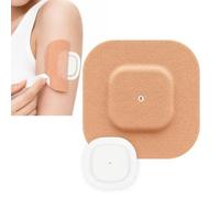 20 Pack Medtronic Simplera Sync Compatible CGM Sensor Patches | Waterproof＆Sweatproof, Skin-friendly＆Breathable, Latex-free, Strong Adhesion, Self-adhesive, Lasts up to 15 Days (Beige)