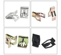 20-Pack Metal Dashboard Rivet Fastener Clips for Car Instrument Panel, Trim Mouldings, Side Skirts & Bumpers - Compatible with General Automo