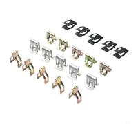 20-Pack Metal Dashboard Rivet Fasteners for Car Instrument Panel Trim, Compatible with General Automotive Interior Mouldings, Side Skirts,