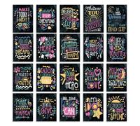 20-Pack Motivational Postcards - Positive Affirmation Cards with Inspirational Quotes | Perfect for Uplifting Notes, Thoughtful Gifts, or Daily Encouragement