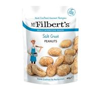 20 Pack | Mr Filberts Salt Crust Peanuts 40g
