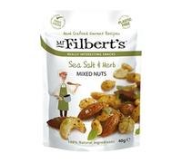 20 Pack | Mr Filberts Sea Salt & Herb Peanuts 40g