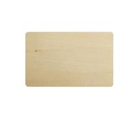 20-Pack NFC Wooden Cards with NFC213 Chip, 13.56MHz, ISO 14443-A Protocol for Social Identification & Digital Business Cards (Basswood)