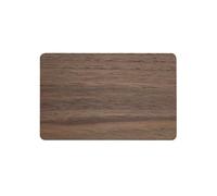 20-Pack NFC Wooden Cards with NFC213 Chip, Ideal for Social Identification & Digital Business Cards (Black Walnut)