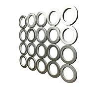 20 Pack Oil Drain Plug O-Ring Crush Washer Replacement for Honda OEM 94109-14000 Fits Cars and Motorcycles