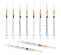 20 Pack Plastic Measuring Tool Lab Supplies Individually Sealed Packaging（1ml-25G-25mm)