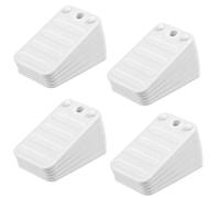 20 Pack Plastic Shims for Leveling, Furniture Levellers, Packers for Levelling, Window Wedges, Adjustable Shim Pads for Uneven Furniture, Doors and Floors