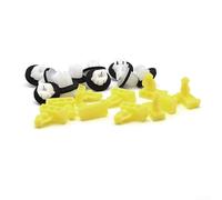 20 Pack Plastic Wheel Arch Trim Clips for Nissan for X-Trail T31/Juke/Murano | Front/Rear Wing Moulding Fender Retaining Fasteners | Part No. 76882-JG10A 76847-JG00A