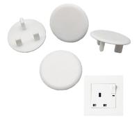 20 Pack Plug Socket Covers UK, Child Baby Plug Socket Covers for Sockets UK,Outlet Covers - Baby Safety Outlet Plug Covers - Durable & Steady - Child Proof Your Outlets Easily