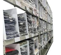 20 Pack PVC Shelf Dividers, 4040 Closet Dividers Shelf Organizers, , Ideal for Product Display and Organization on Wire Shelves, Retail Shelving by Clip Strip Marker label，Separators for Clothes