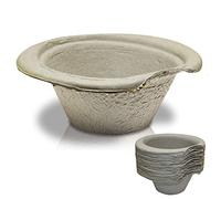 20 Pack RE-GEN - Pulp Disposable General Purpose Bowl 1000ml | Made from Recycled Materials | Ideal for Vomit, Urine and Body Fluid Waste