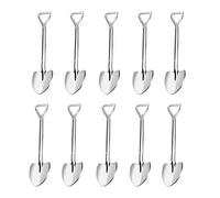 20 Pack Shovel Shape Demitasse Espresso Spoons, 4.7 Inches Stainless Steel Mini Coffee Spoons, Small Spoons for Dessert,Tea, Appetizer, Party Supplies