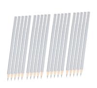20 Pack Silver Welders Pencil Metallic Silver Marking Pencil for Construction Workers Metalwork Plumbers Framers