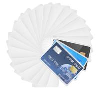 20 Pack Social Security Card Protector Medicare Card Protector Sleeve Clear PVC Sleeves Waterproof Social Security Cards Holder for Business ID Debit Cards