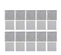 20 Pack Square Coin Capsules for Collectors, Clear Plastic Coin Storage Cases with Adjustable Foam Inserts, Protective Numismatic Holders for 16-40mm Diameter, Scratch-Resistant(16/21/26/31/36mm)