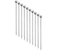 20 Pack Stainless Steel Cocktail Picks, Metal Martini Picks, 4.3 Inch