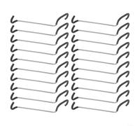 20 Pack Stainless Steel Fruit Tree Branch Spreader Wire Reusable Garden Limb Trainer Tool For Pear For Cherry Orchard Growing Support Horizontal Angle Adjuster Silver(18T)