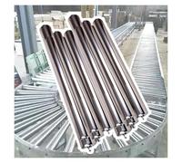 20 Pack Steel Fence Rollers for Dogs/Cats & Gates, 38mm Diameter Replacement Rollers for Conveyor & Moving Projects, Perfect for Infeed/Outfeed Tables (L 750mm)