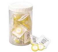 20 Pack Sterile Syringe Filter Nylon Membrane 25mm Diameter 0.22 μm Pore Size, HPLC and GC Needle Filter, High Throughput Lab Filtration for Biomed Scientific, Barreled Packed