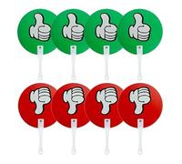 20 Pack Thumb Thumbs Down Classroom Voting Paddles | Small Group Classroom Supplies Teacher Supplies, Yes Or No