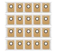 20 Pack Vacuum Dust Bags for Eufy L50 L60 Robot Vacuums Cleaner Self-Emptying Dock, Replacement Dust Bags with Self-Empty Station